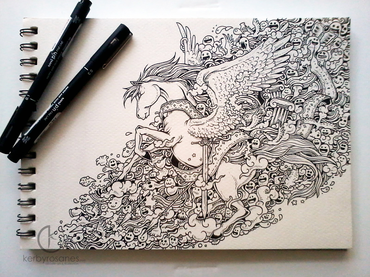 Interview with doodle artist Kerby Rosanes Friday