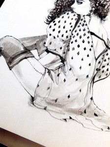 Interview with fashion illustrator Connie Lim - Fashion playing cards