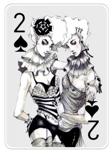 Interview with fashion illustrator Connie Lim - Fashion playing cards