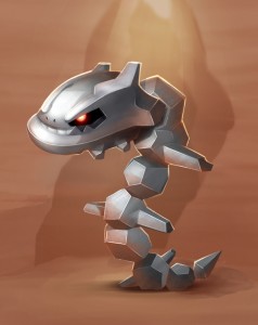 Steelix (Pokemon), by Lynne Liu