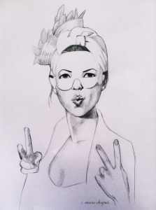 Interview with fashion illustrator and art director Marie Chapuis