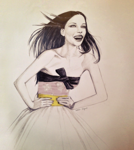 Interview with fashion illustrator and art director Marie Chapuis