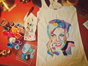 Cool hand-painted T-shirts by Troix Tone - Interview with Adrian Simion