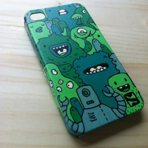 Monsters doodle art and handmade illustrated wearables with Samnuts (Interview)